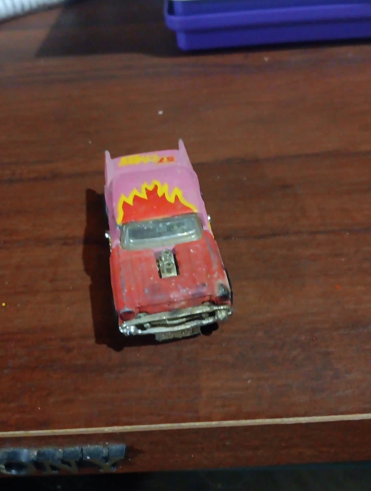 Chevy Chevrolet Tri-Five Hot Rod Dragster 1957 Matchbox 4 57 ¡súper rápido como está! Foto 2 de 4