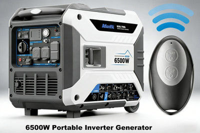 4 stroke 11L Gas LPG powered 6500 Watt Inverter Generator Remote Electric Start