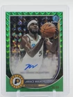 JARACE WALKER 2025-26 BOWMAN CHROME GREEN GEOMETRIC AUTO /99 PACERS Q3524