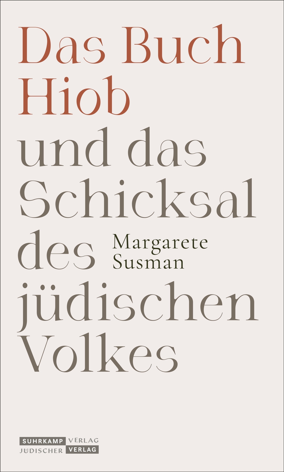 Das Buch Hiob Und Das Schicksal Des Jüdischen Volkes | Margarete