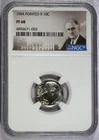 1964 NGC PF 68 Pointed 9 Roosevelt Dime