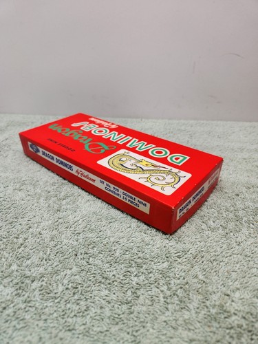 DRAGON DOMINOES BY HALSAM DOUBLE NINE 55 PCS. Made In USA Set #920 - Picture 6 of 7