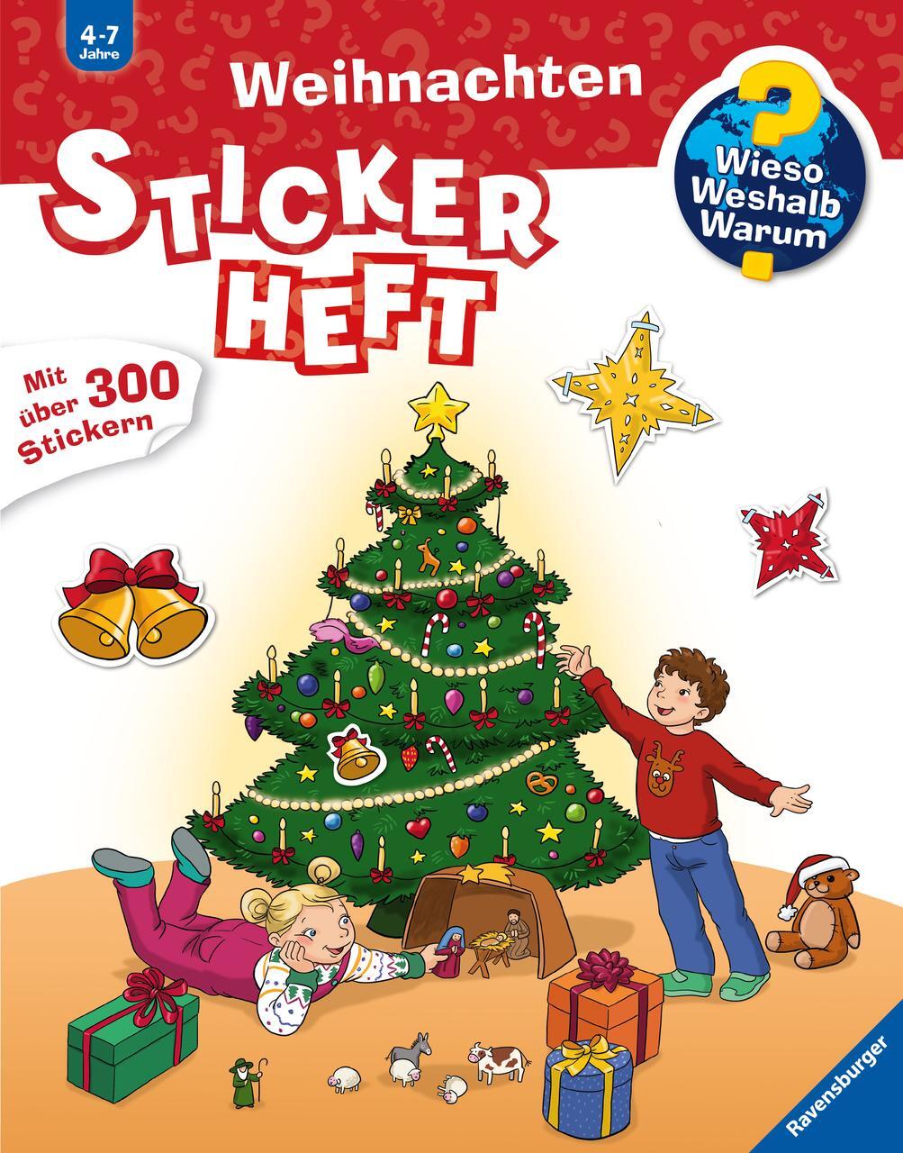 Thumbnail - Katja Rau Wieso? Weshalb? Warum? Stickerheft: Weihnachten