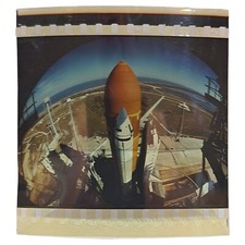 Original IMAX 70mm Film Cell Space Shuttle Discovery Launch NASA Rare Authentic