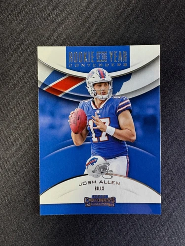 2018 Panini Contenders Josh Allen RC Rookie of the Year Contenders #RYA-JA Bills