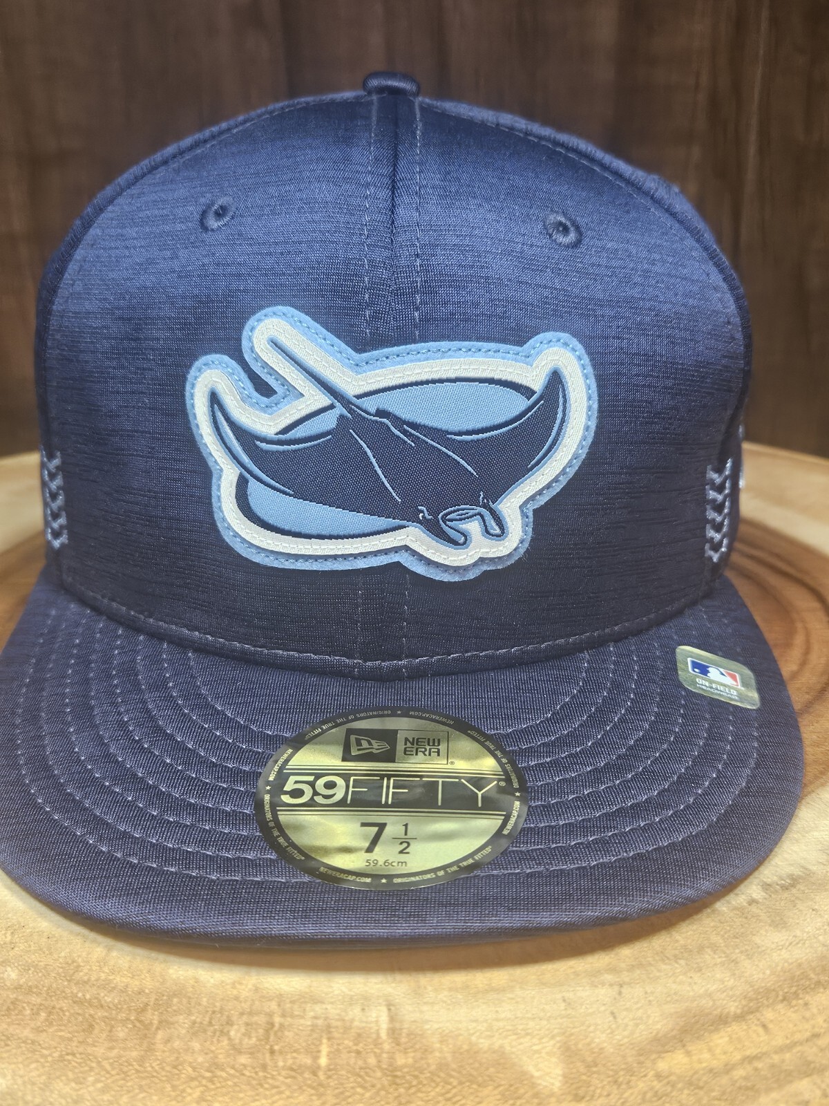 Tampa Bay Rays New Era 59Fifty MLB Fitted Cap Size 7 1/2