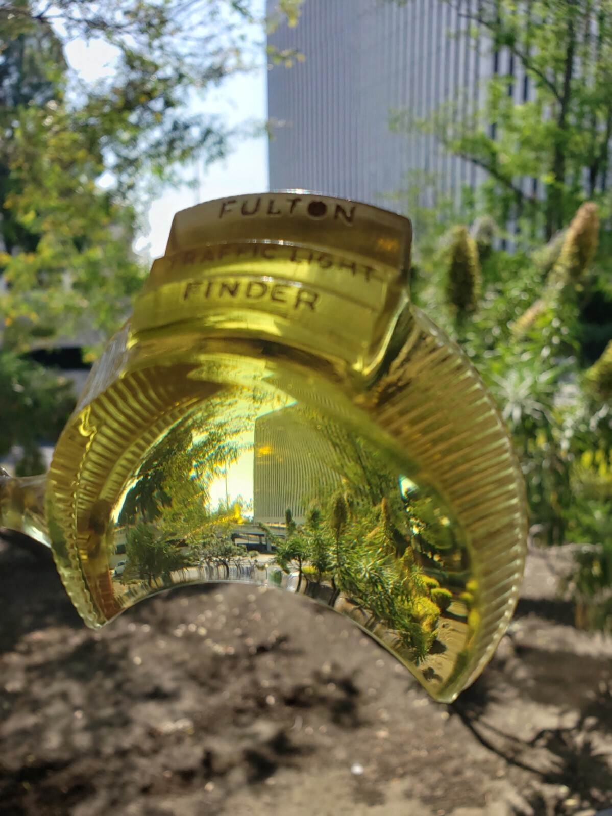 FULTON TRAFFIC LIGHT FINDER TINTED YELLOW eBay