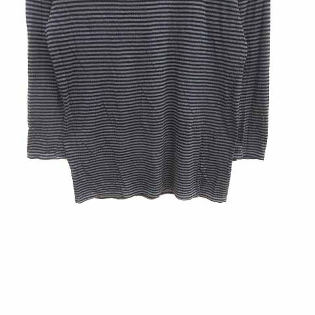 JOHNBULL Cut & Sewn Border Long Sleeve M Gray Black YK Used JOHNBULL Cut & Sewn Border Long Sleeve M Gray Black YK Used