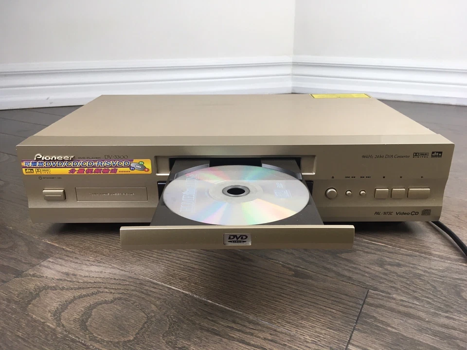 Reproductor de DVD PIONEER DV-3300 PAL/NTSC 2000 JAPÓN sin control remoto PROBADO 100 % Foto 2 de 4