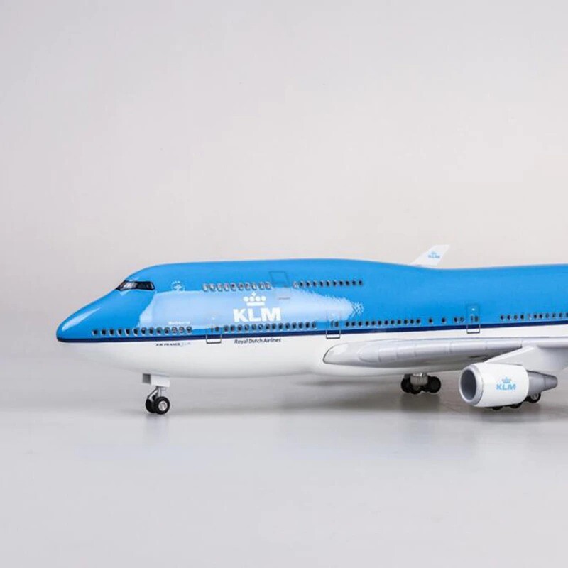 new✨ボーイング747,KLMオランダ／巨大Scaleダイキャスト Amazon.co.jp: コピー飛行機モデル 1/157 スケール 47 センチ