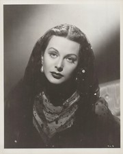 Hedy Lamarr (década de 1950) ❤ Belleza de Hollywood - Impresionante retrato foto de colección K 406