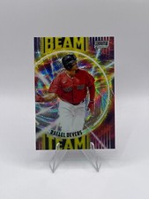 2022 Stadium Club Chrome Rafael Devers Beam Team Wave Refractor RED SOX🔥🔥