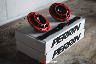 Perrin Halterung + Supertone Hella Horns Combo für Subaru Impreza WRX/STI 02-07