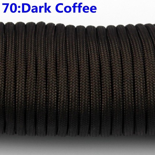 31M/100FT 308 Paracord Parachute Cord Lanyard 7 Strands Core for Camping Hiking - Picture 27 of 27