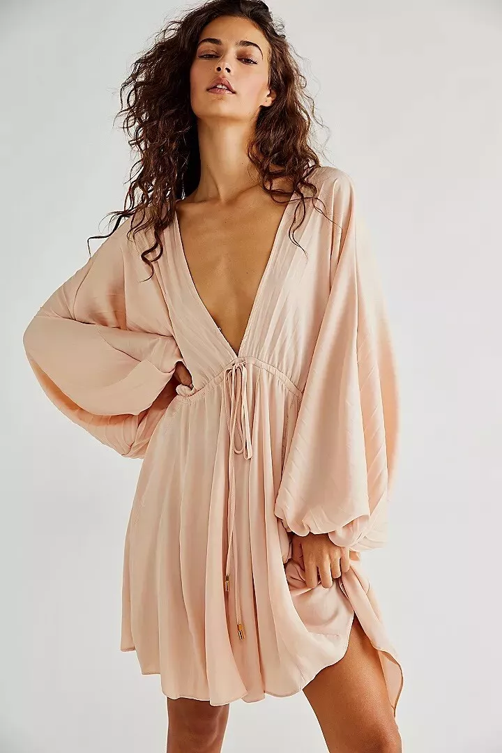 Cream kimono hotsell dress