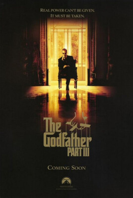 ゴッド・ファーザーPARTⅢ USオリジナル映画ポスター The Godfather, Part III (1990) movie poster advance reproduction