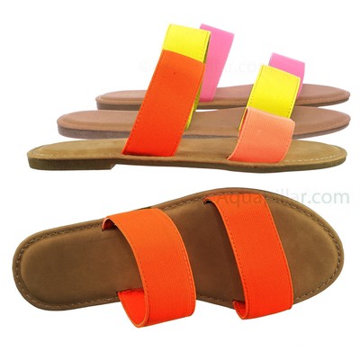 2 strap flat sandals