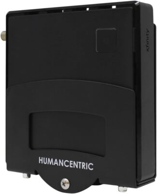 HumanCentric Adjustable Small Device Wall Mount & Narrow, Black 