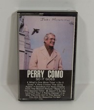 Perry Como So it Goes 1983 RCA cassette tape As My Love For You