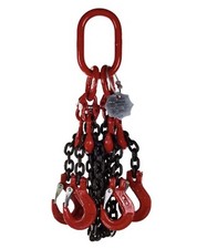 8mm , 10mm & 13mm Lifting Chain Slings 1 ,2 & 4 Leg Chain Slings Spec Your Own