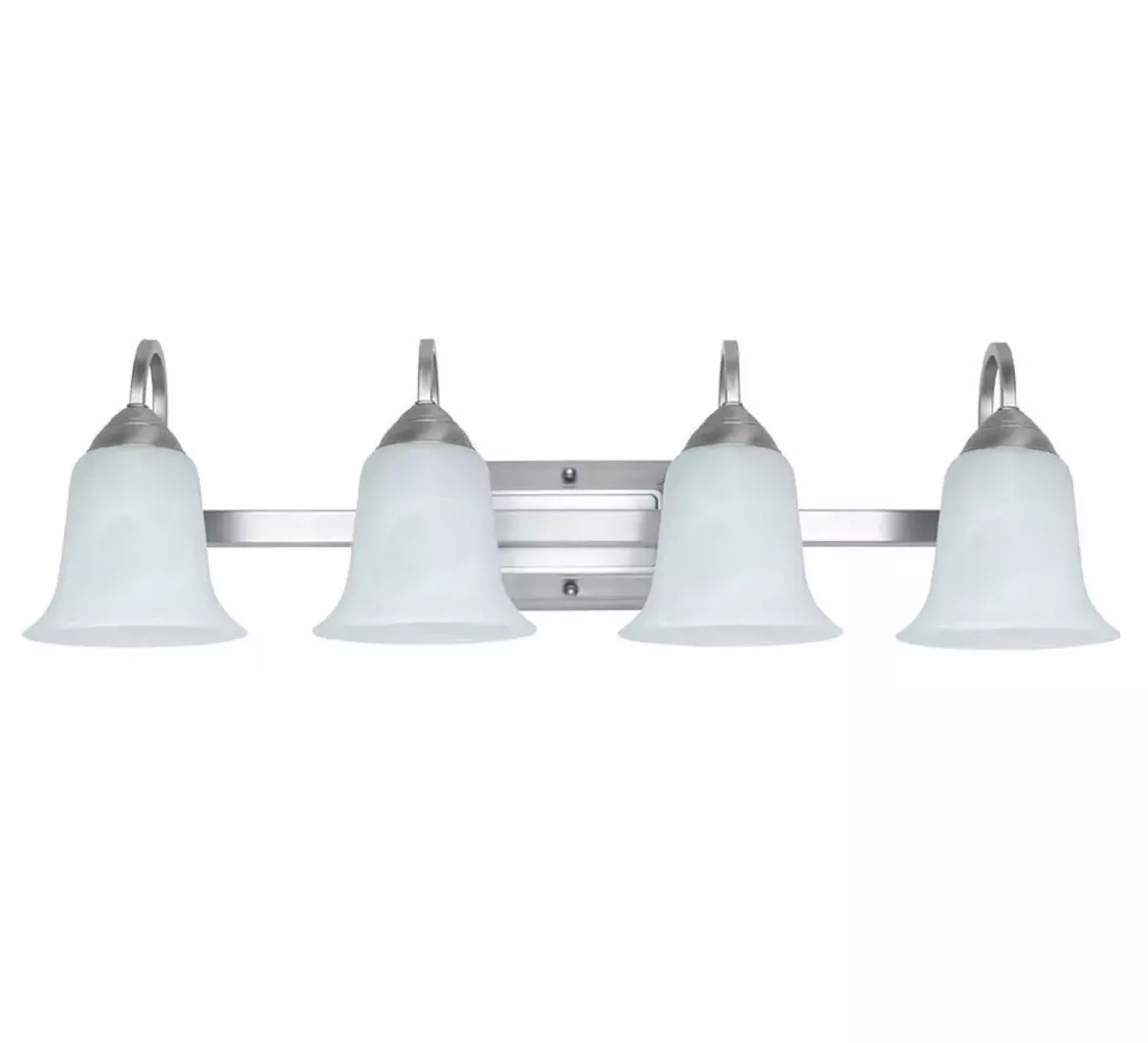 4 light vanity fixture brushed nickel deals