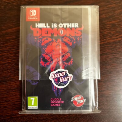 Hell is Other Demons Super Rare Game Nintendo Switch with cards