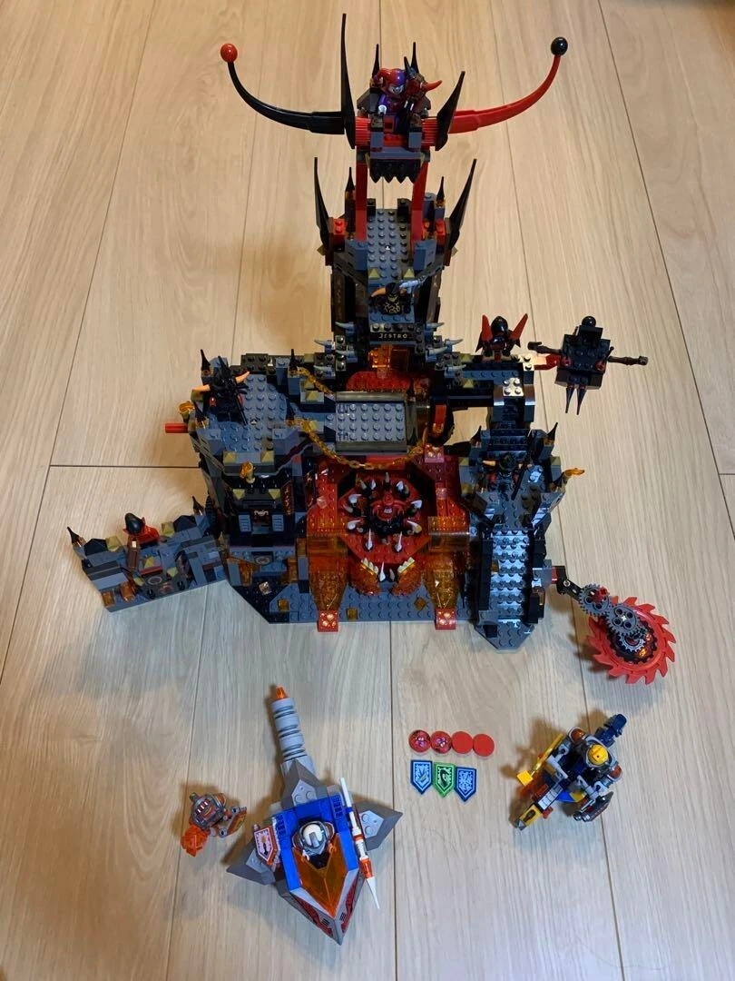 Lego nexo knights jestro volcano hotsell lair price