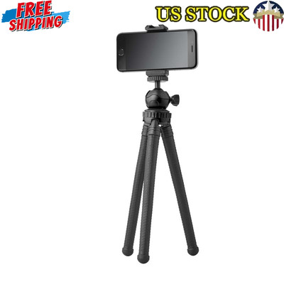 Adjustable Flexible Mini Tripod Cameras GoPros Smartphones Portable Travel New