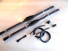 TVR TUSCAN (correct Length) Flat Style Wiper Blades with Upgrade Washer Jets.