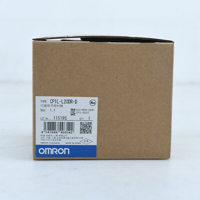 Omron CP1L-L20DR-D Programmable Controller New One CP1LL20DRD  #US
