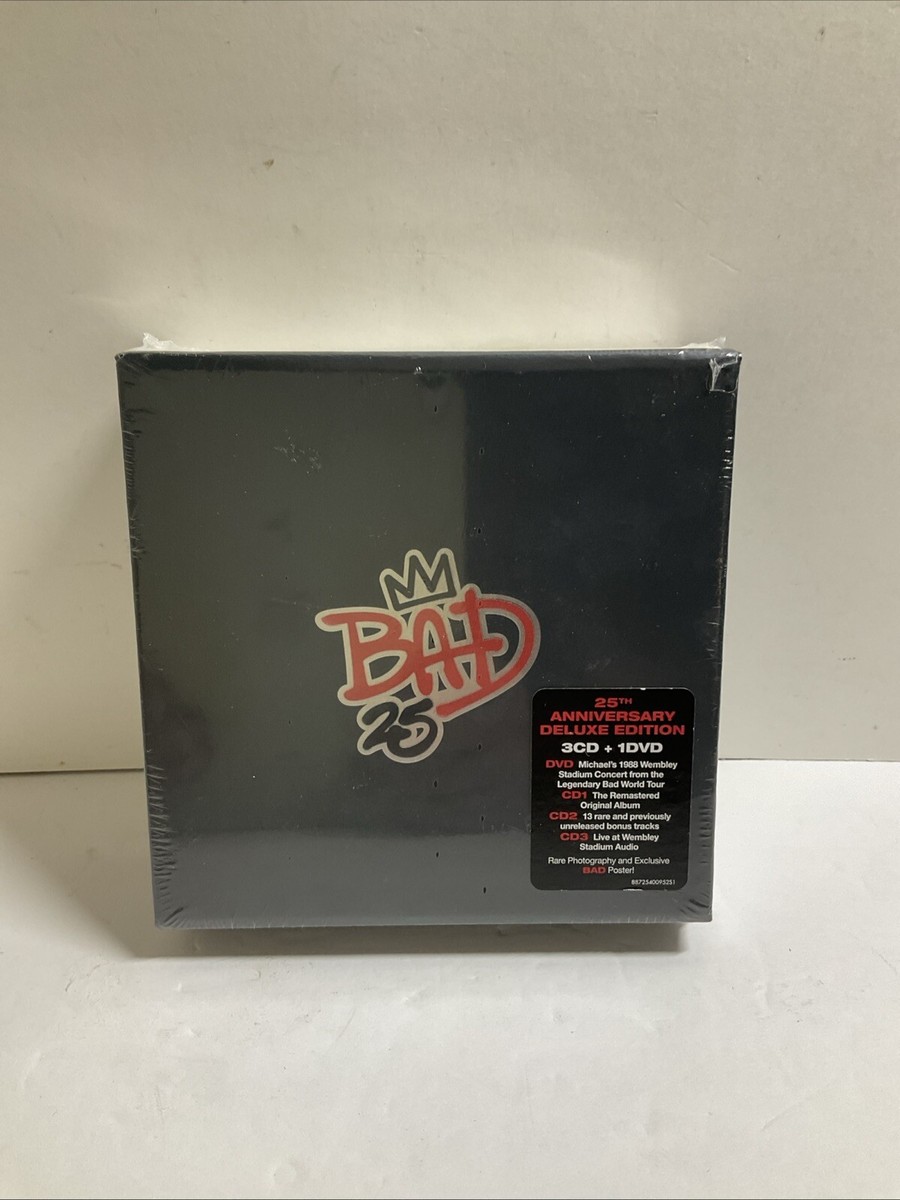 MICHAEL JACKSON,新品,『BAD』25周年記念盤,3CD+1DVD Bad: 25th Anniversary [3cd/1dvd] [Deluxe Edition] [Box Set