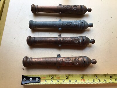 4 GUSS KING GEORGE MODELL KANONENLÄUFE SPIELZEUG SOLDAT ZUBEHÖR MODELLBOOT SCHIFF