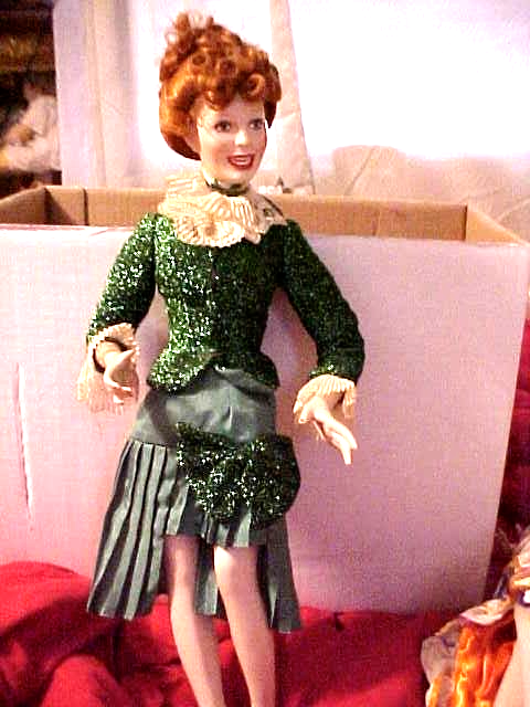 I Love Lucy "THE DIET" Lucy & Ricky Episode 4 Collector Doll (JUST LUCY)