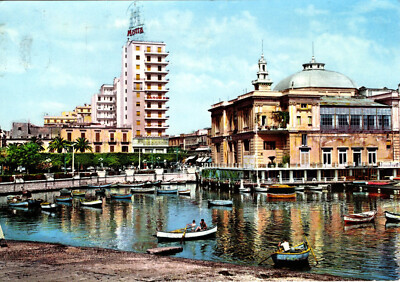 Alte Postkarte - Bari - Veduta dal Molo S. Nicola - Circolo della Vela