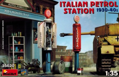MiniArt 35620 Italian Petrol Station 1930 1940 - Zubehör - 1:35