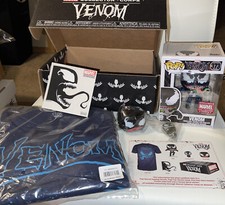 Marvel Collectors Corps Venom Box - Complete Set 2XL T-Shirt, Stress Ball, POP