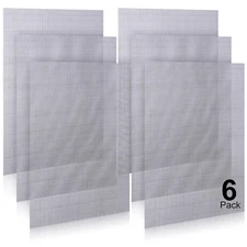 6 Pack 12×8 Inch Wire Mesh Screen, 1Mm Hole 20 Mesh 304 Stainless Steel Mesh Scr