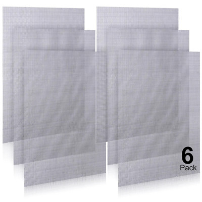 6 Pack 12×8 Inch Wire Mesh Screen, 1Mm Hole 20 Mesh 304 Stainless Steel Mesh Scr