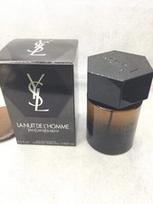 Yves Saint Laurent La Nuit De L'HOMME Eau De Toilette 100 ML SPRAY 2013 Vintage