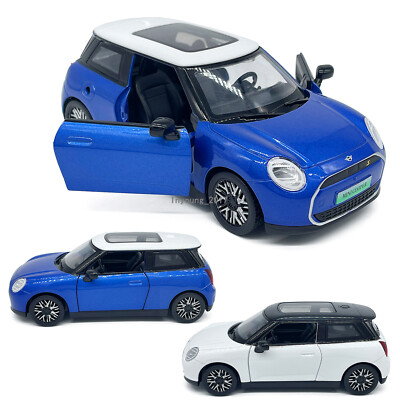 1/28 2024 BMW Mini Cooper Model Toy Car Metal Diecast Toy Vehicle