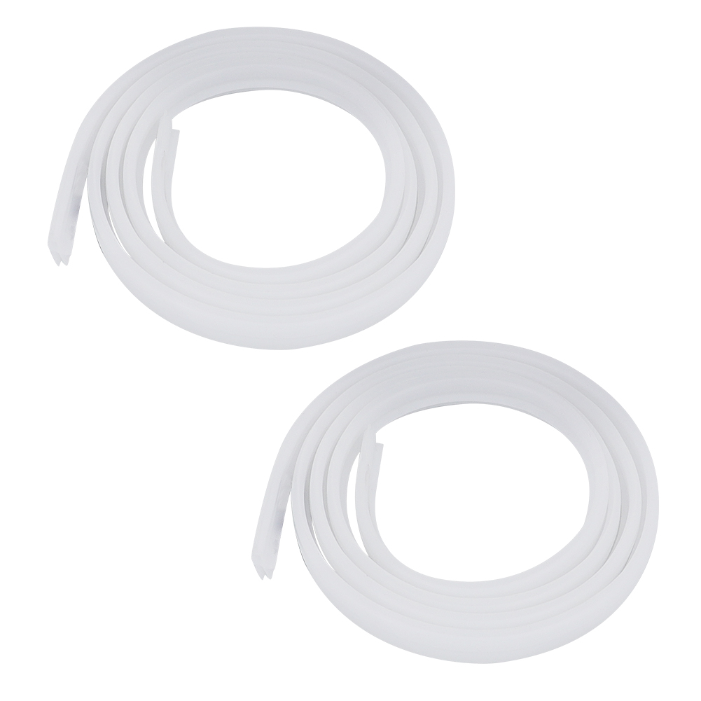 2* RV Roof Vent Seal White Vinyl 51" Camper Ventline Vent Fan Gasket Replacement eBay