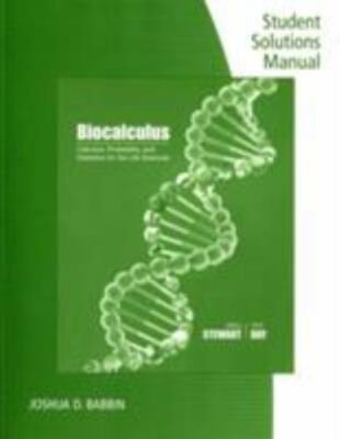 Student Solutions Manual for Stewart/Day's Calculus, Probability, and...