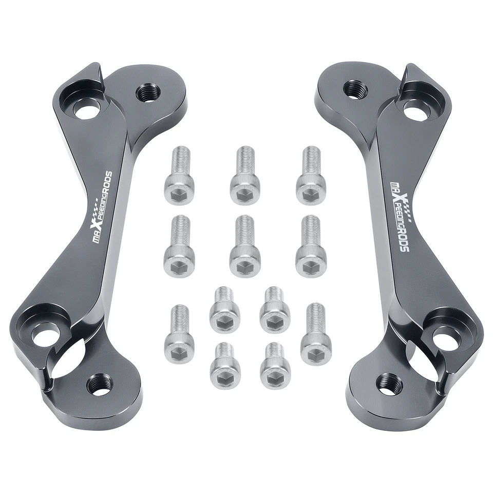 1 Pair Brake Caliper Adapters Kit For Subaru Impreza WRX FHI 2-Pot 2002-2005 Foto 2 de 4