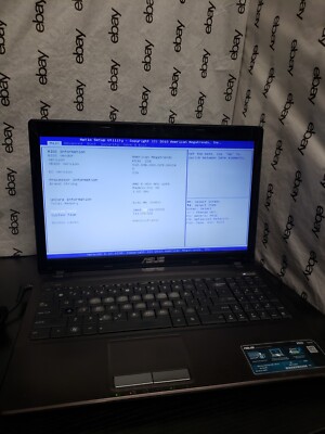 Asus A53U-ES21 15.6'' | AMD E-450 APU@1.65GHz | 8GB RAM*NO OS/HDD/BATT/CHRGR*