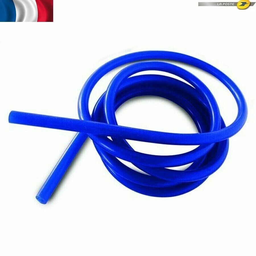 UNIVERSAL Durite Silicone de Dépression Couleur Bleu Ø 6 mm - NEUF Prix au Mètre linéaire