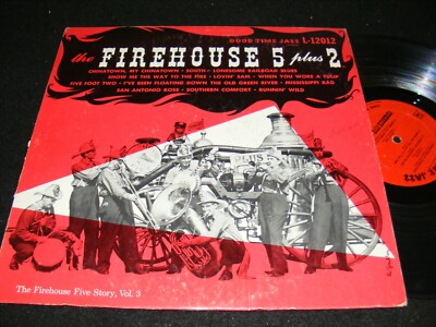TRAD JAZZ Classic FIREHOUSE FIVE + Two VOL. 3 LP Good Time Jazz DISNEY ANIMATORS