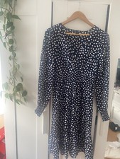 Blue And White Shein Summer Work Dress
