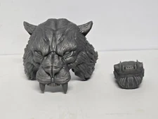 3d Printed Tiger HEAD compatible with green tiger