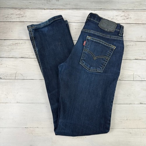 Levi's 511 Performance Slim Blue Jeans Boys Size 14 Reg 27 X 27 (measures 26x27)