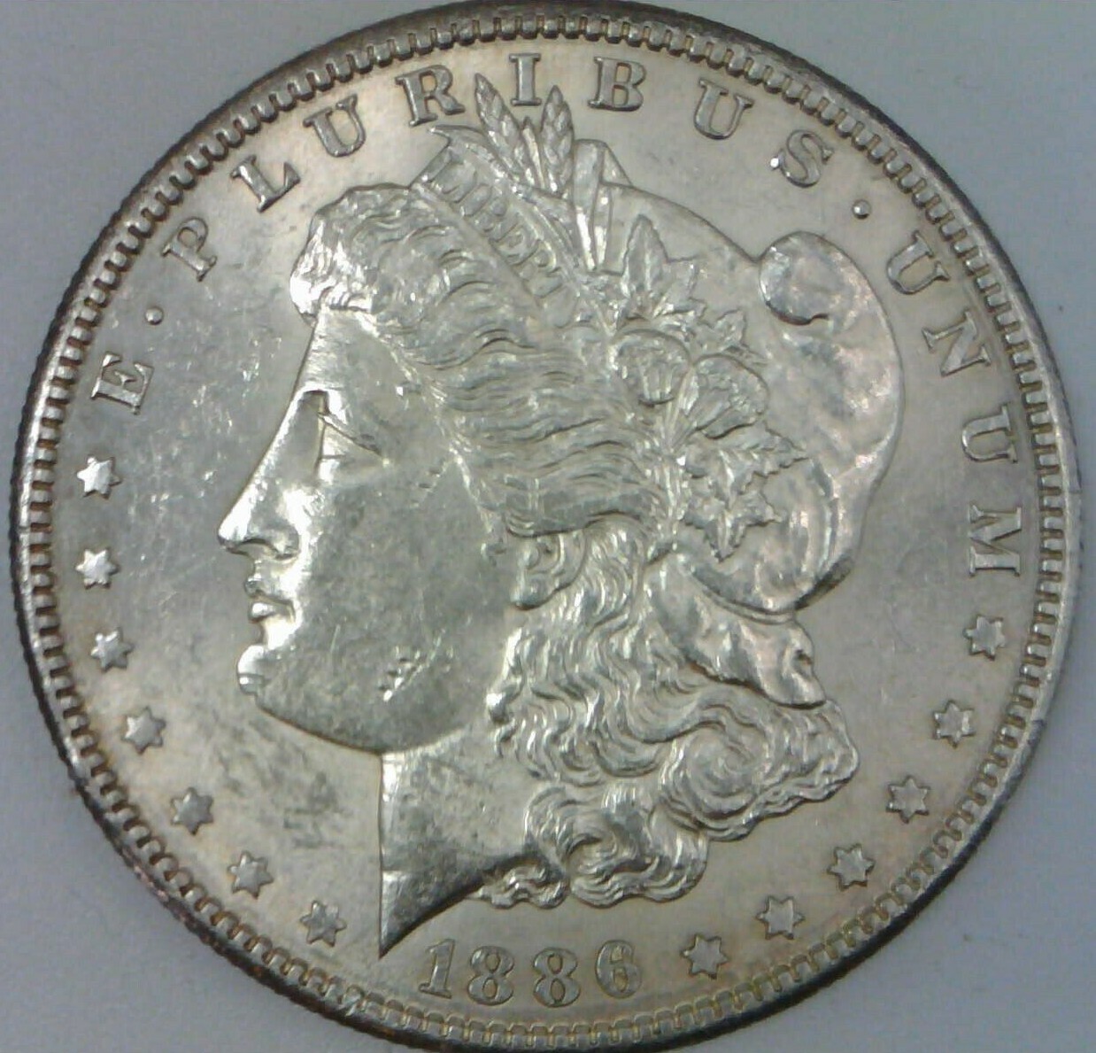 1886 S Silver Dollar Uncirculated Classic San Francisco Old West